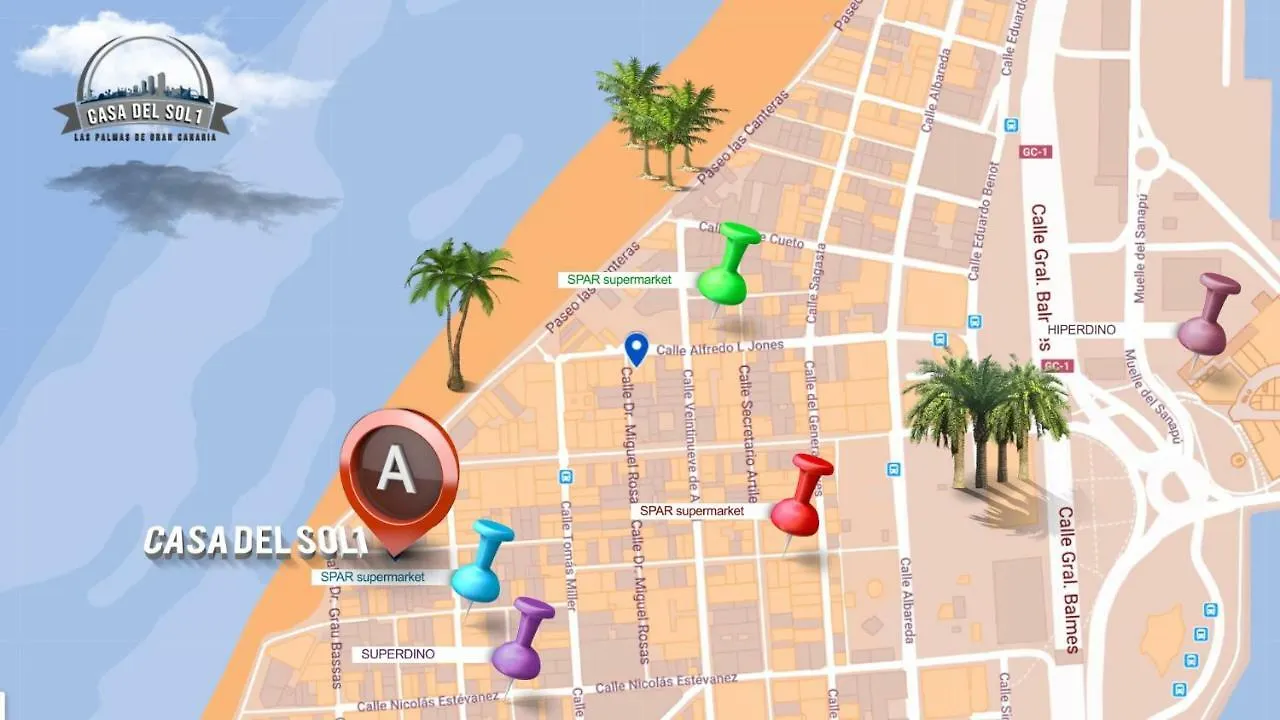 Casa Del Sol 1 Apartment Las Palmas de Gran Canaria
